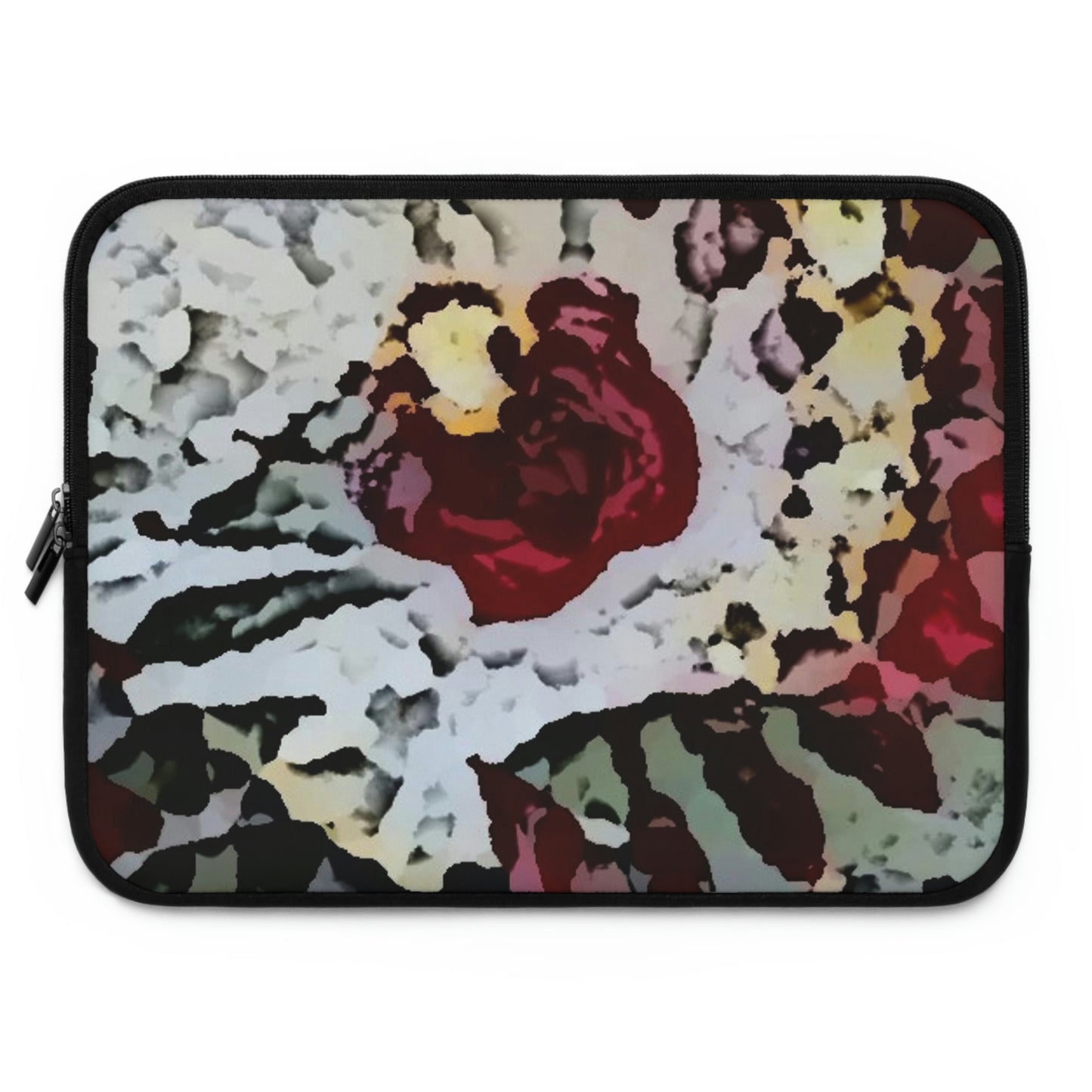 Laptop Sleeve ... "A Friendly Flower" ... Pointsettia 'Pointing' ... Original Works ... (Supplied Photograph) ...