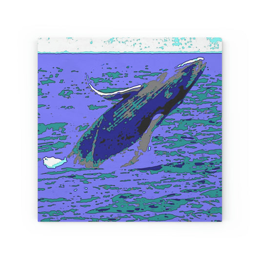 Wood Canvas ... Baby Humpback Breaching ... Maui, HI: April 2022 ... "Family Archives: KPH" ... Original Works ...
