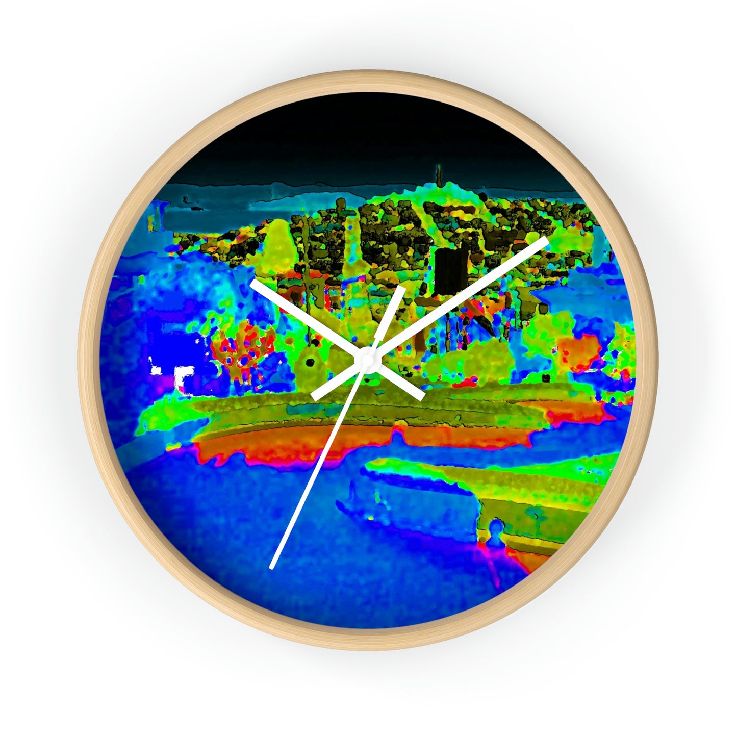 Wall clock ... "Lombard Street San Francisco, CA, USA" ... Family Archives 1970's ... Original Works ...