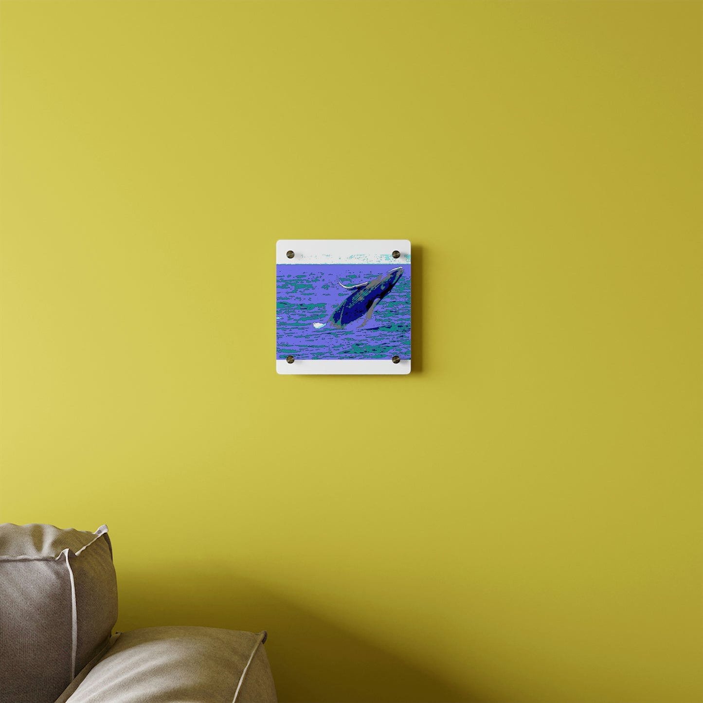 Acrylic Wall Art Panels ... Baby Humpback Breaching ... Maui, HI: April 2022 ... "Family Archives: KPH" ... Original Works ...