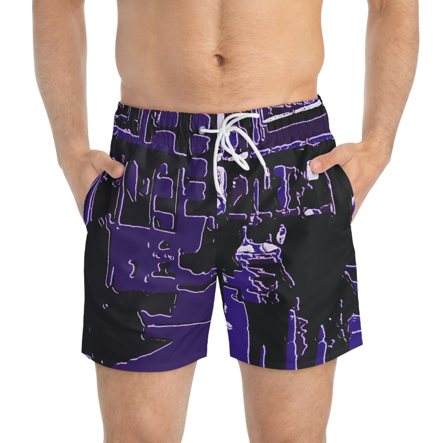 Swim Trunks ...  'Rice-A-Roni-A-San Francisco Treat' ... "A Cable Car Classic" ... Family Archives: 1973 ... Original Works ...