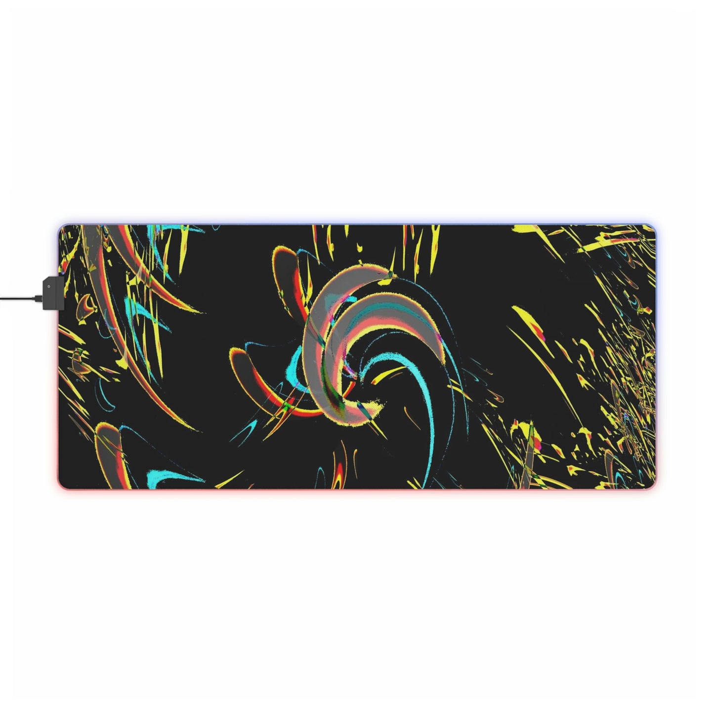 LED Gaming Mouse Pad ... "Waning Moon" ... Central Idaho ... October 2022 ... Rendering Time: 22 Hours ... Original Works ...