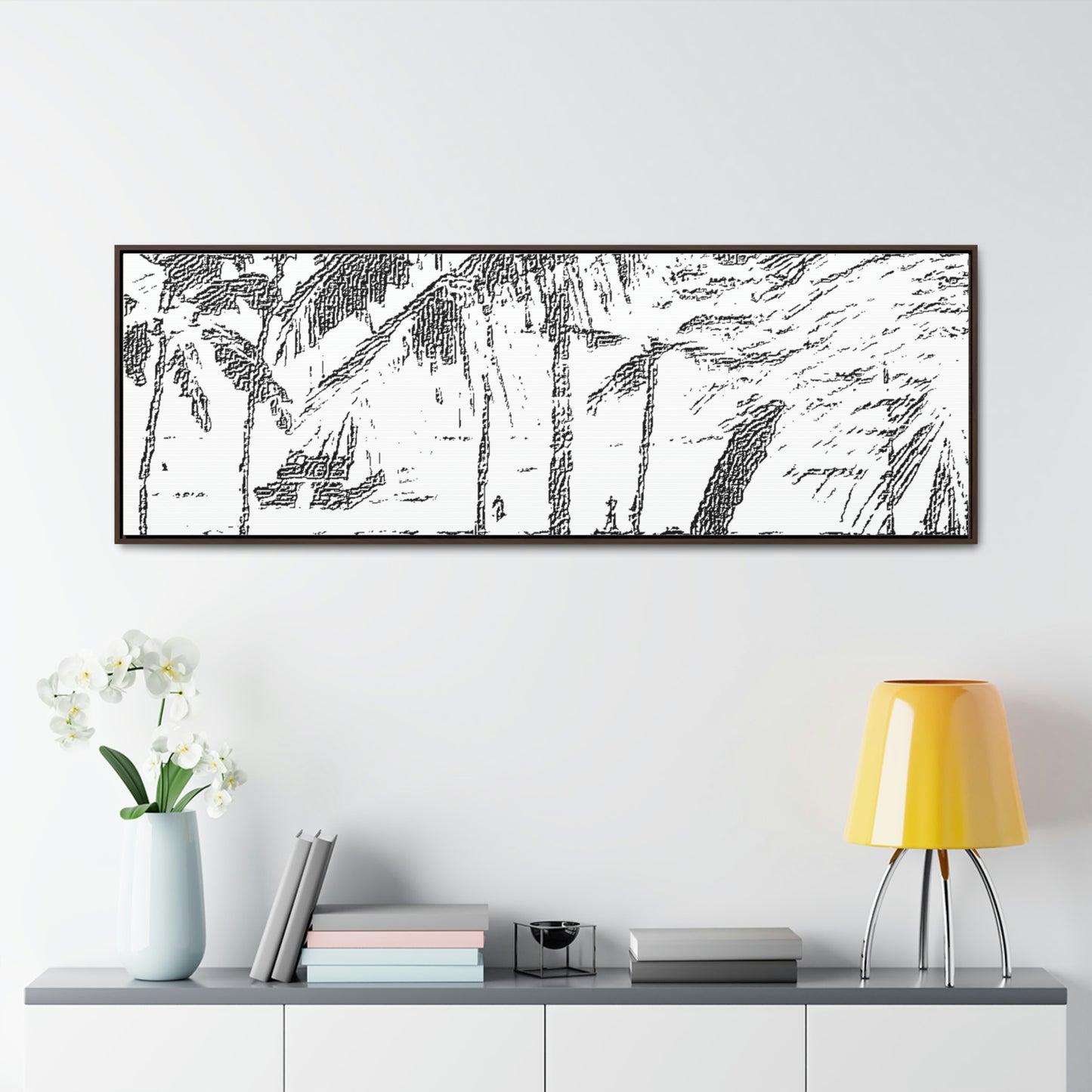 Gallery Canvas Wraps, Horizontal Frame ... "The Royal Hawai'ian: Waikiki Beach_Beach" ... Honolulu, HI ... Ocotber 2014 (Halloween) ... Original Works ...
