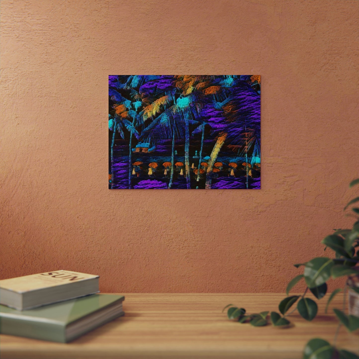 Aluminum Composite Panels ... "The Royal Hawai'ian: Waikiki Beach_Beach" ... Honolulu, HI ... Ocotber 2014 (Halloween) ... Original Works ...