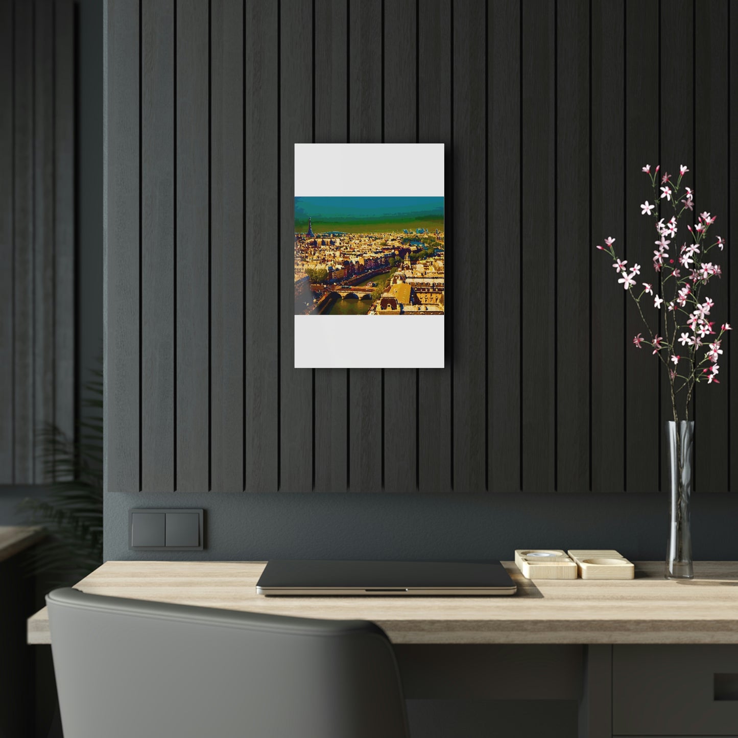 Acrylic Prints ... Au Paris ... "Along The River Seine" ... Barbara Joan Bonnel-Holt: 1972 ... Original Works ...