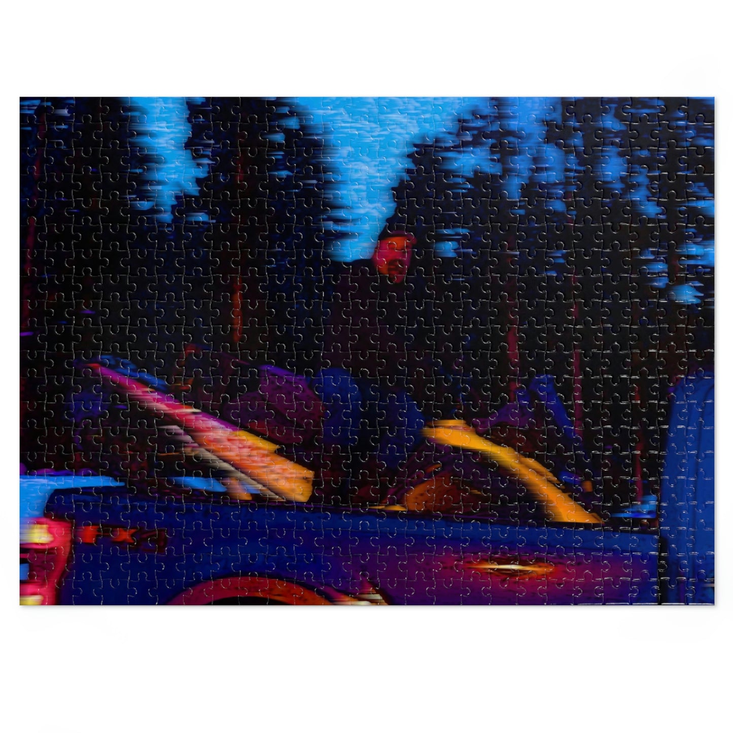 Jigsaw Puzzle (30, 110, 252, 500,1000-Piece) ... Two Modes Of Winter Transportation ... "Which One To Drive Next?" ... Choices-Choices-Choices ... Circa 4Jan23 ... Original Works ...