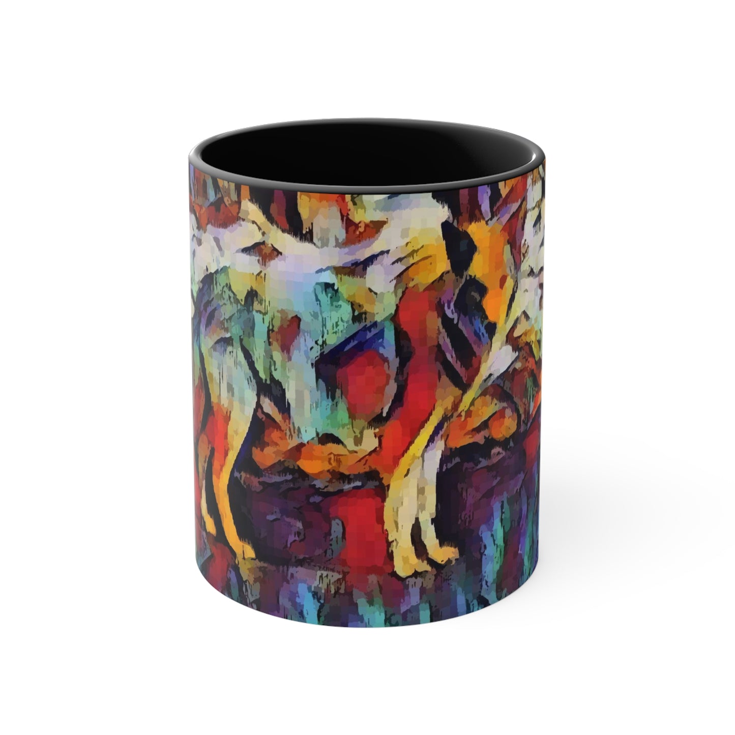 Accent Coffee Mug, 11oz ... Coyote ... "Yosemite Valley: Circa May23 ... KPH Base Photo" ... Original Works ...
