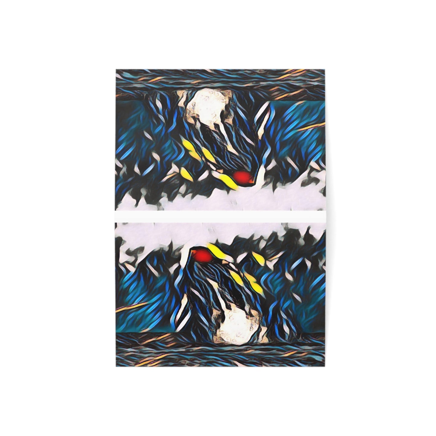 Greeting Cards (1, 10, 30, and 50pcs) ... "Ken's Favourite Humpback Breach" ... Circa: 21st Century ... Maui, HI ... Original Works ...
