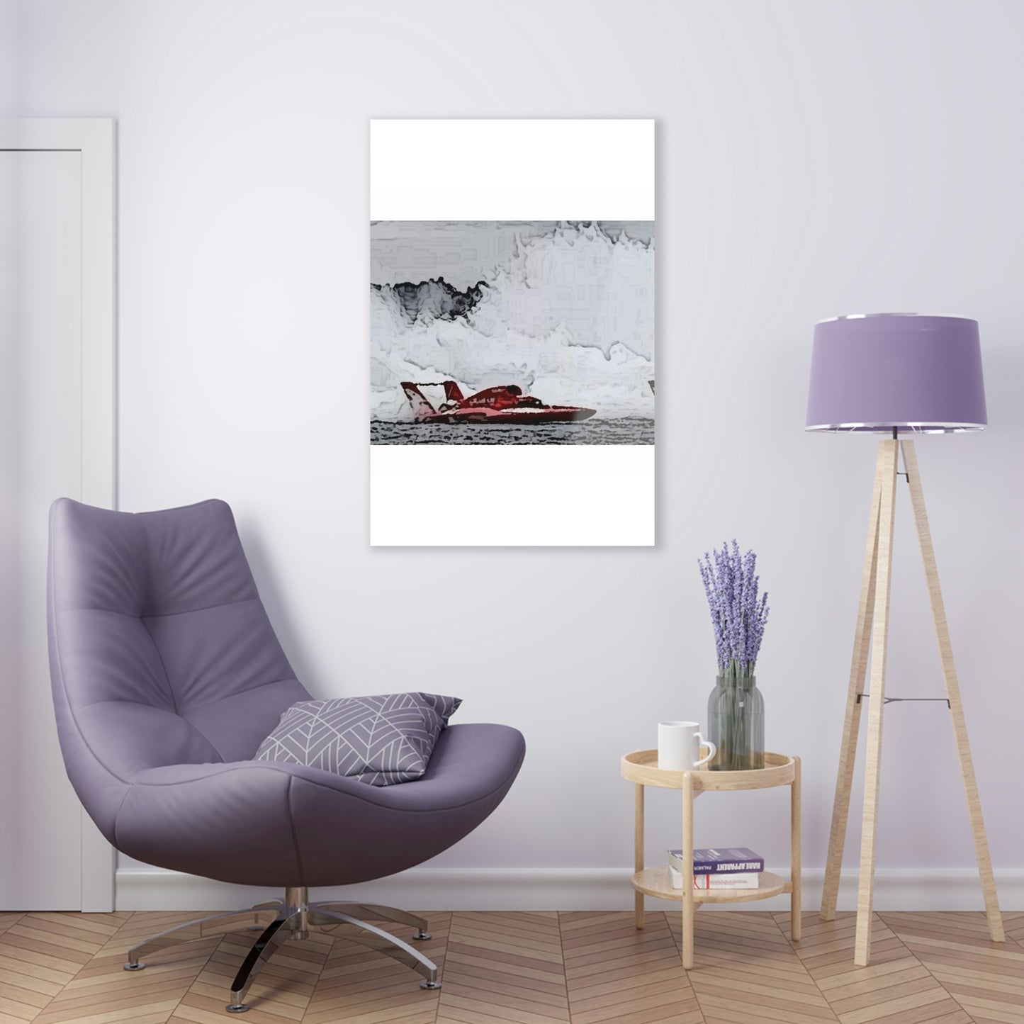 Acrylic Prints ... Seattle Columbia Cup On Lake Washington ... "Dave Wilcox Heads For The Win" ... Associate Gift-Photo ... Original Works ...