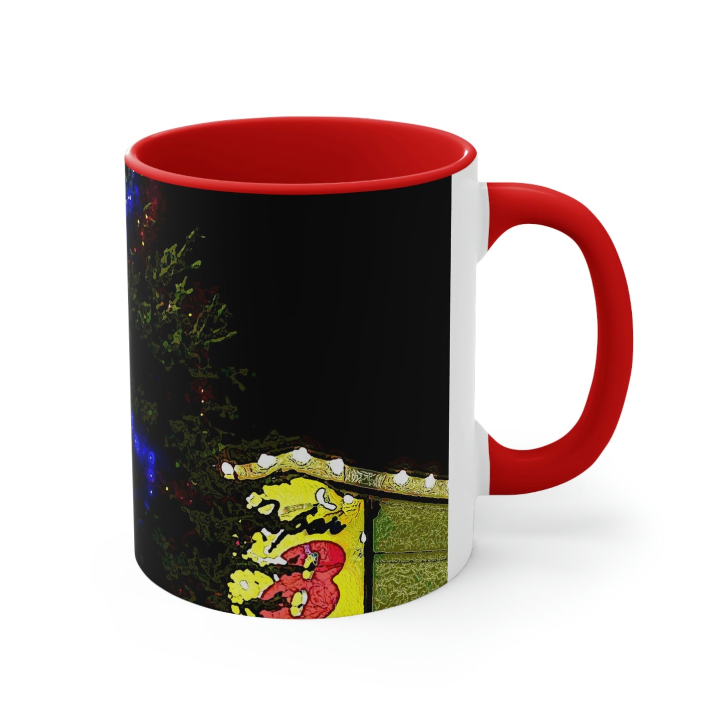 Accent Coffee Mug, 11oz ... A Very Nice Super-8 'On The Praire' ... Grangeville, Idaho ... Jan23 ... Original Works ...