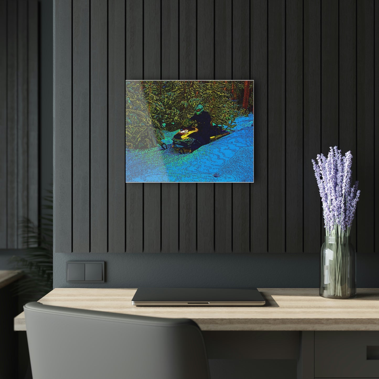 Acrylic Prints (French Cleat Hanging) ... Yep ... "Another Day ... Riding Through The Wilderness ... " ... February 2023 ... Original Works ...