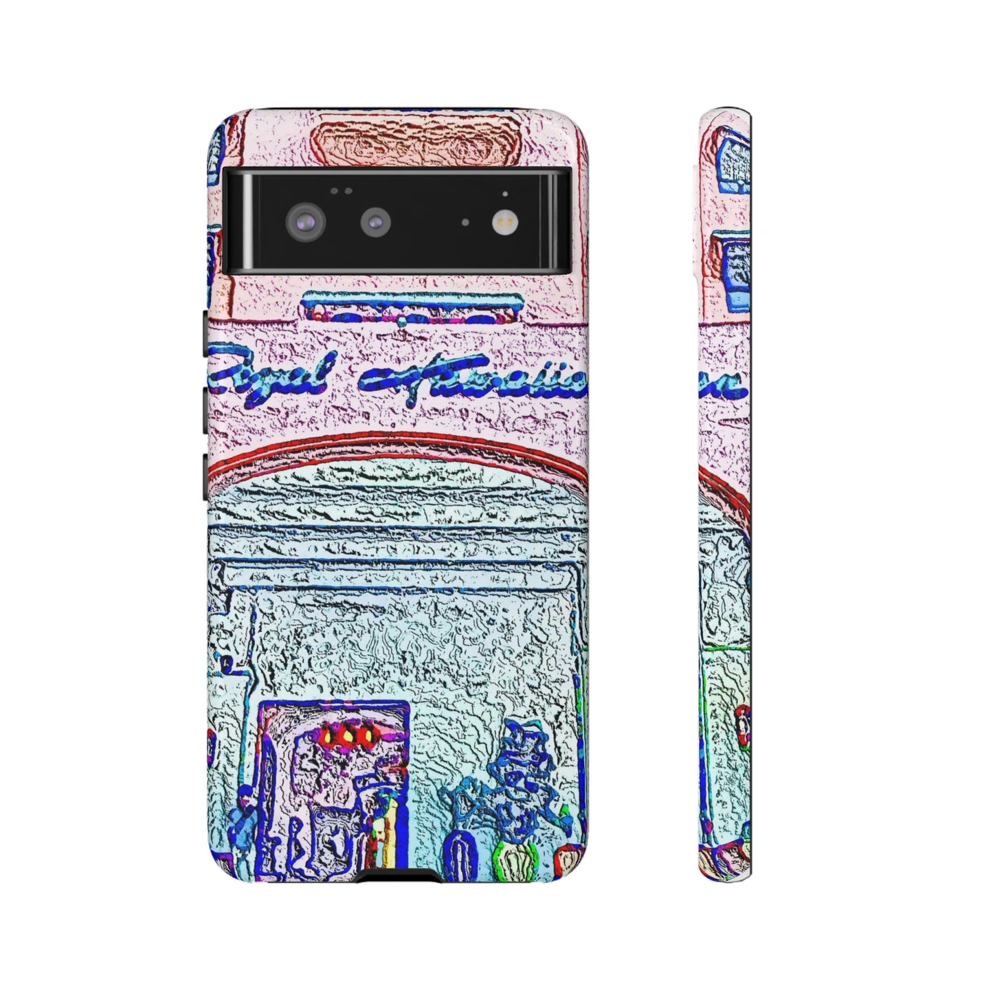 Tough Cases ... "La Grande Entree" At: 'The Pink Palace' ... The Royal Hawai'ian ... Honolulu, HI ... '27Oct2014' ... Original Works ...
