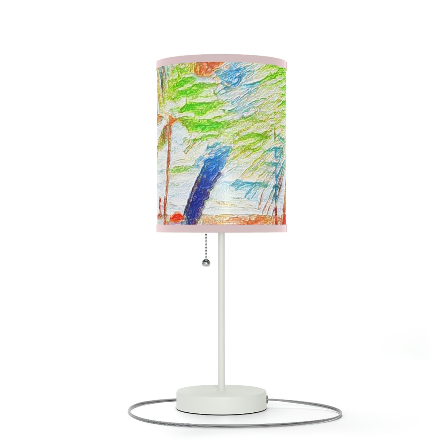 Lamp on a Stand, US|CA plug ... "The Royal Hawai'ian: Waikiki Beach_Beach" ... Honolulu, HI ... Ocotber 2014 (Halloween) ... Original Works ...