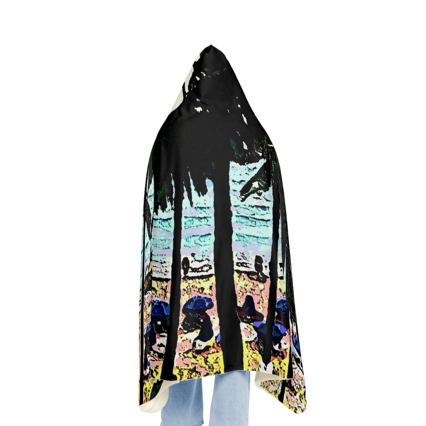 Snuggle Blanket ... "A Beautiful Beach Amongst The Palms" ... The Outrigger Waikiki, Honolulu, Oahu ... Original Works ...