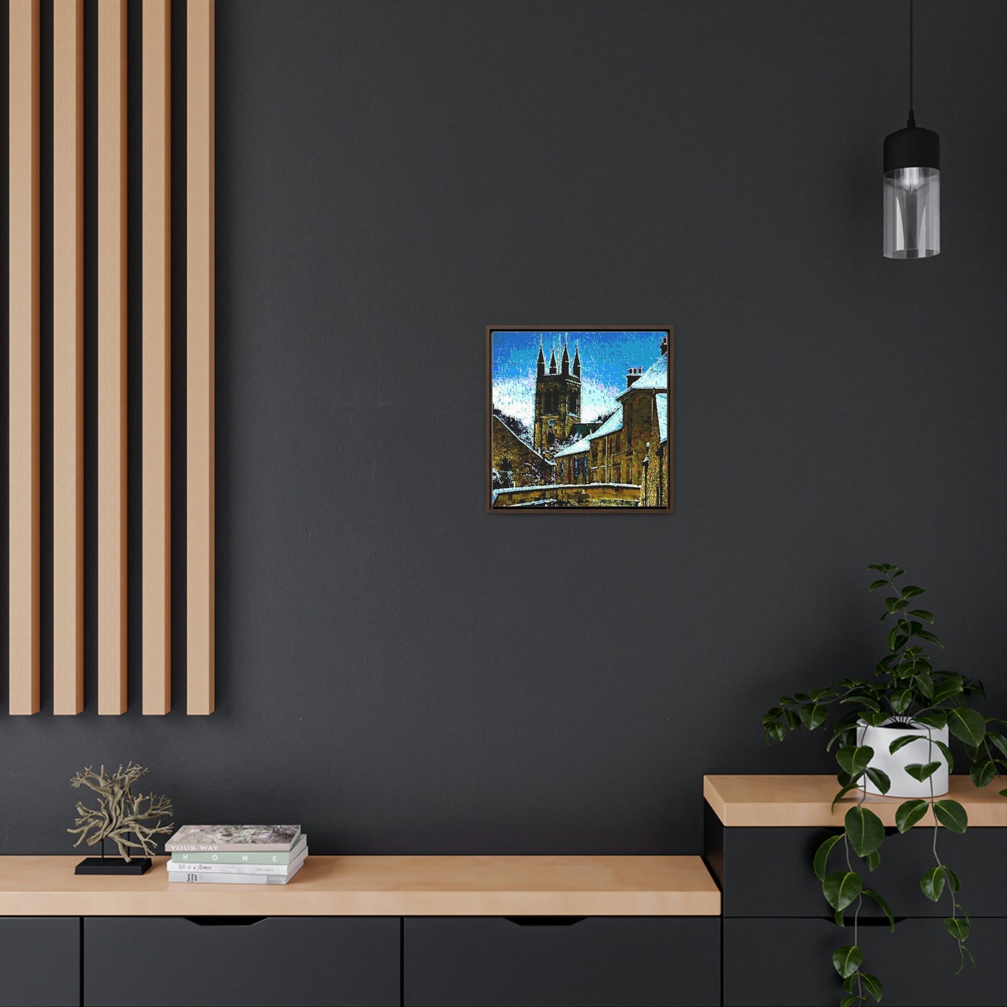 Gallery Canvas Wraps, Square Frame ... Walikng The Streets & Alleys ... 'Strolling The Canals ... '  ... Original Works  ...