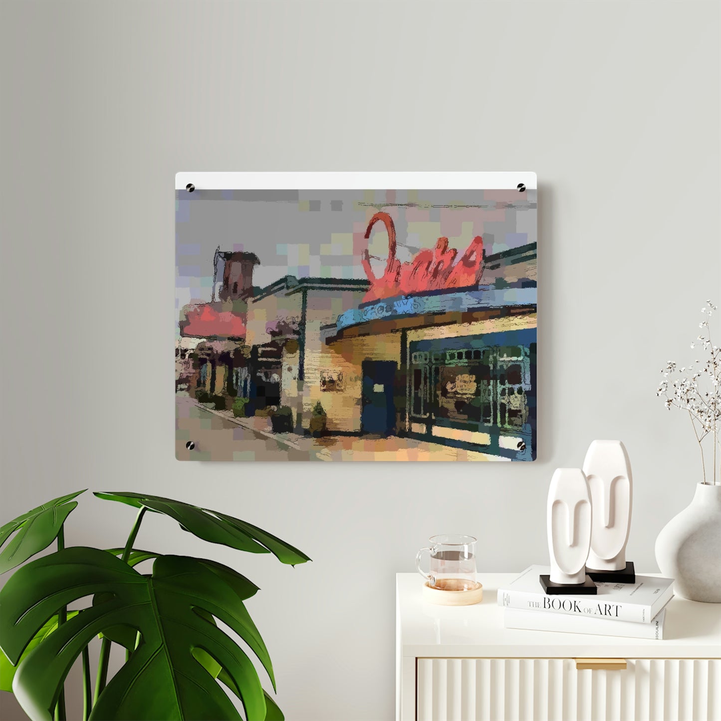 Acrylic Wall Art Panels ...  In-A-Hurry & Stressed? ... Remember: Keep "Clam" ... Clam_Happy ...  'Ivars: Seattle Waterfront' ... Personal Archives ... Original Works ...