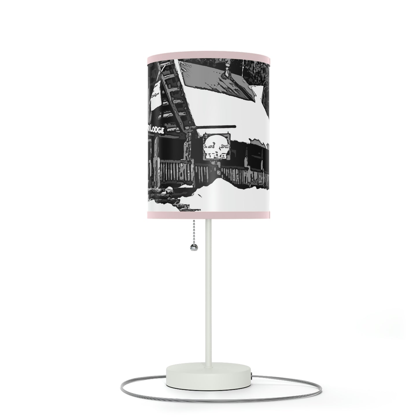 Lamp on a Stand, US|CA plug ... A Beautiful Lodge & Back-Country Outfitter In A Mountain Town ... 'Dixie, Idaho, November 2022' ... Original Works ...