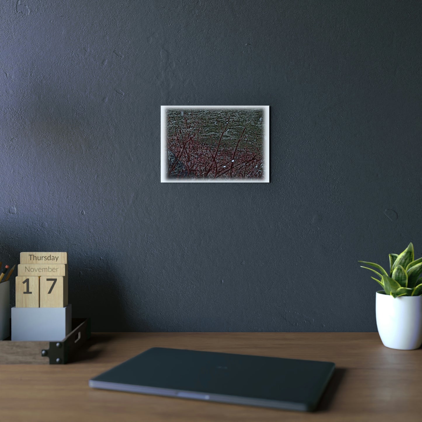 Aluminum Composite Panels ... Cornus Stolonifera: 'Red Osier Dogwood' ... "Down By The River" ... Noth Fork Clearwater River, Trappers Creek Area, Idaho ... May 2022 ... Original Works ...