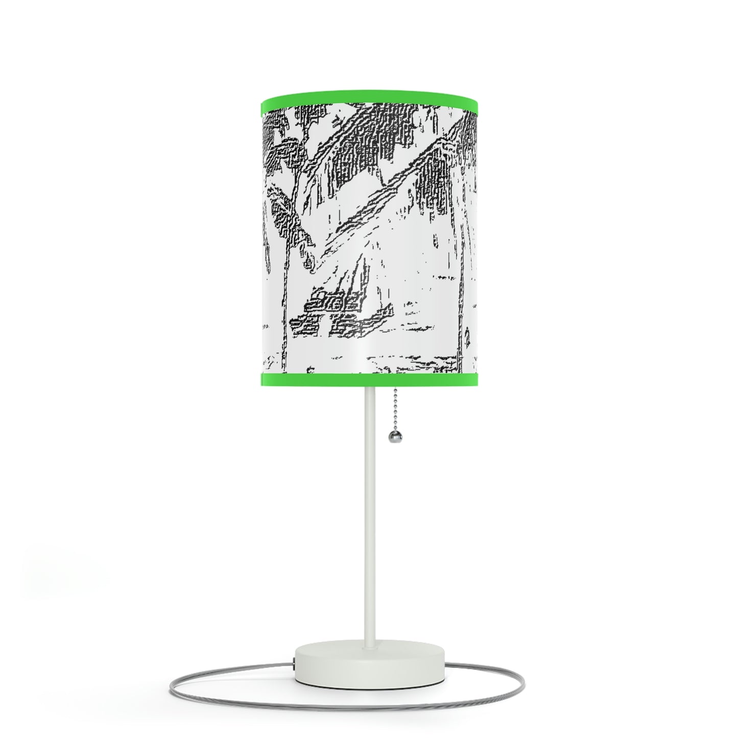 Lamp on a Stand, US|CA plug ... "The Royal Hawai'ian: Waikiki Beach_Beach" ... Honolulu, HI ... Ocotber 2014 (Halloween) ... Original Works ...