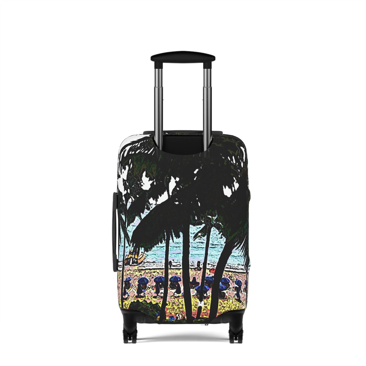 Luggage Cover ... "A Beautiful Beach Amongst The Palms" ... The Outrigger Waikiki, Honolulu, Oahu ... Original Works ...