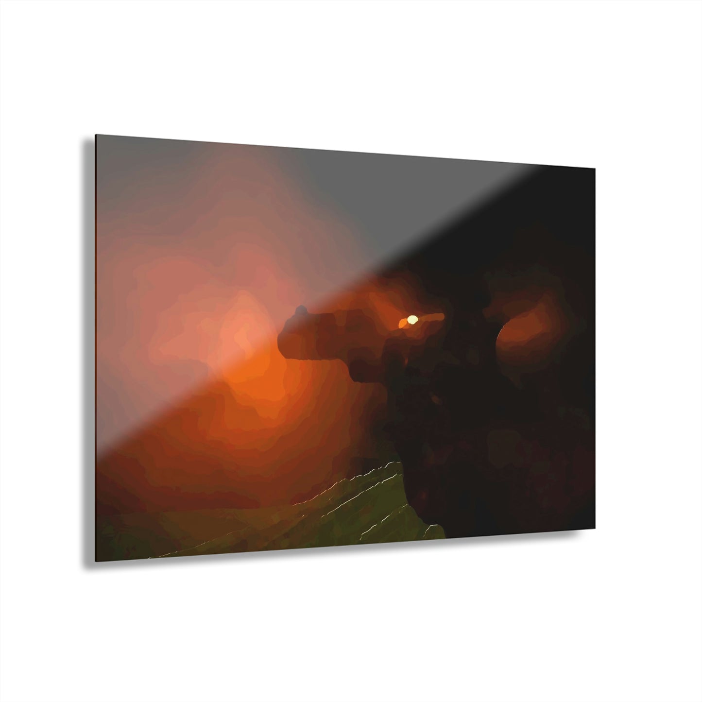 Acrylic Prints (French Cleat Hanging) ... Ruger .357 Magnum Early-Morning-Target-Practice ... 'Circa April 2022' ... Original Works ...