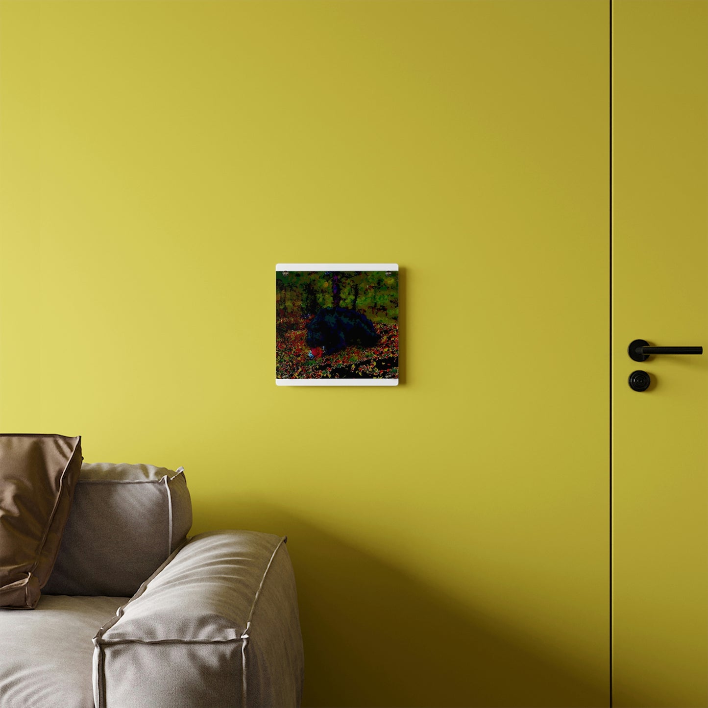 Acrylic Wall Art Panels ... RCY: "Rhett Creek Yogi ... '500 Lbs Of Autumn Season Hunger' ..."  ... September 2022 ... Central Idaho ... Original Works ...