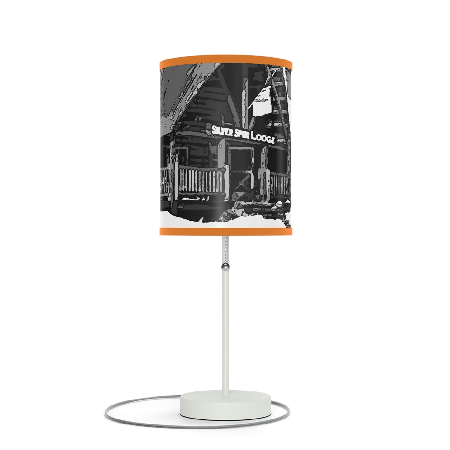 Lamp on a Stand, US|CA plug ... A Beautiful Lodge & Back-Country Outfitter In A Mountain Town ... 'Dixie, Idaho, November 2022' ... Original Works ...