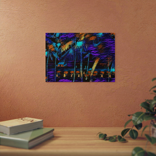 Aluminum Composite Panels ... "The Royal Hawai'ian: Waikiki Beach_Beach" ... Honolulu, HI ... Ocotber 2014 (Halloween) ... Original Works ...