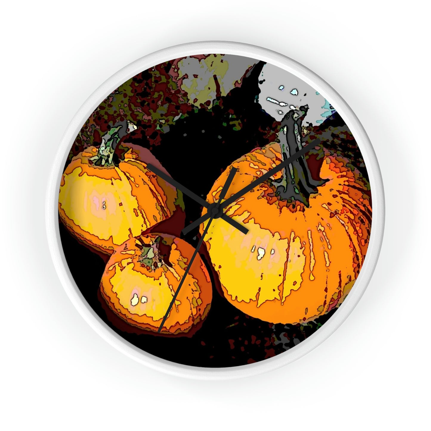 Wall clock ... "A Pumpkin Patch 'To-Keep-Track-Of'." ...