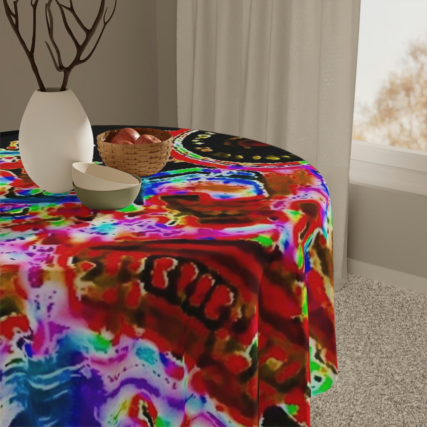 Tablecloth ... "No.9 Fishermen's Grotto - Fishermen's Wharf, SF, California" ... Family Archives: 1970's ... Original Works ...