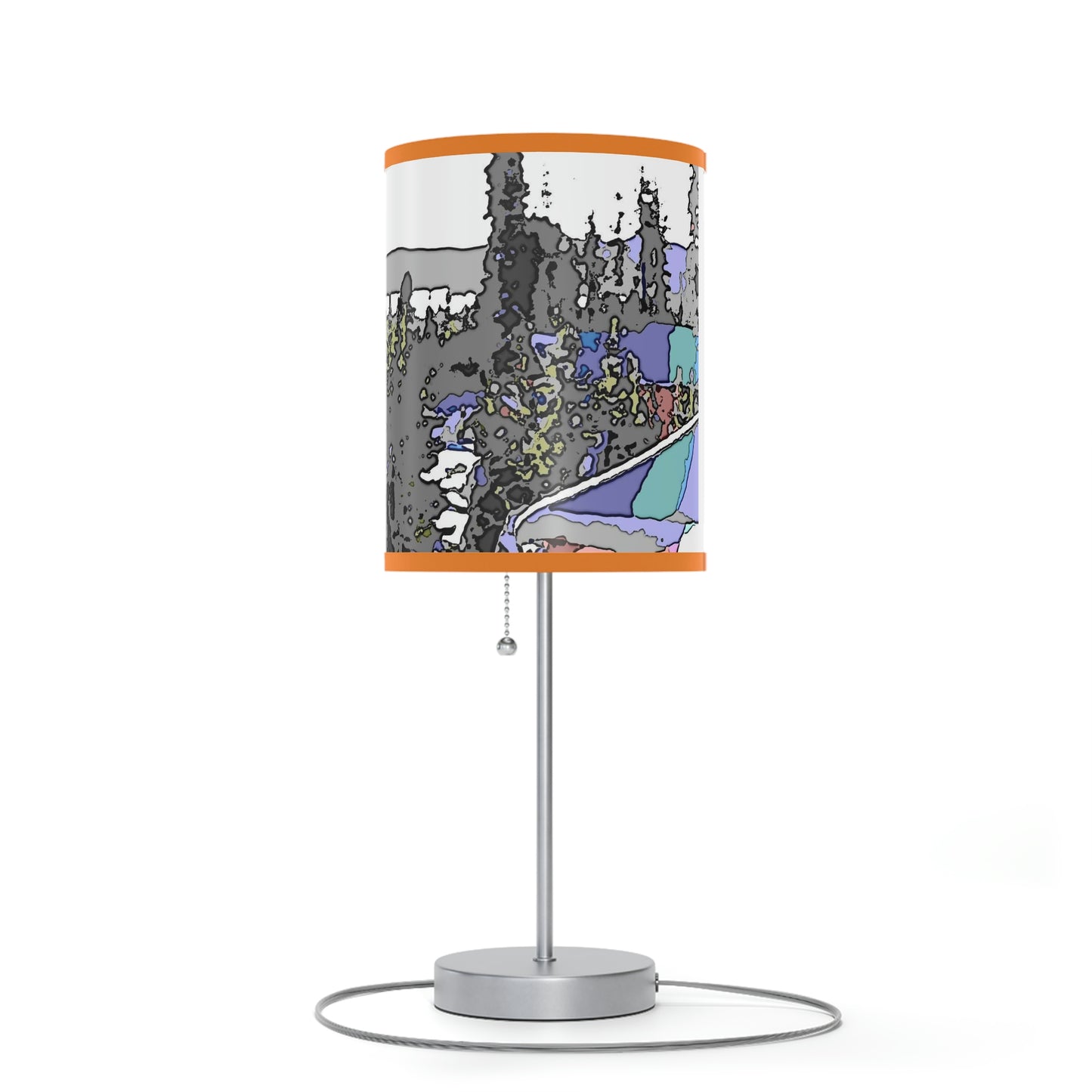 Lamp on a Stand, US|CA plug "A Very Remote Mountain Neighborhood" ... Only Cabins In This Environment ... Cenrtal Idaho ...