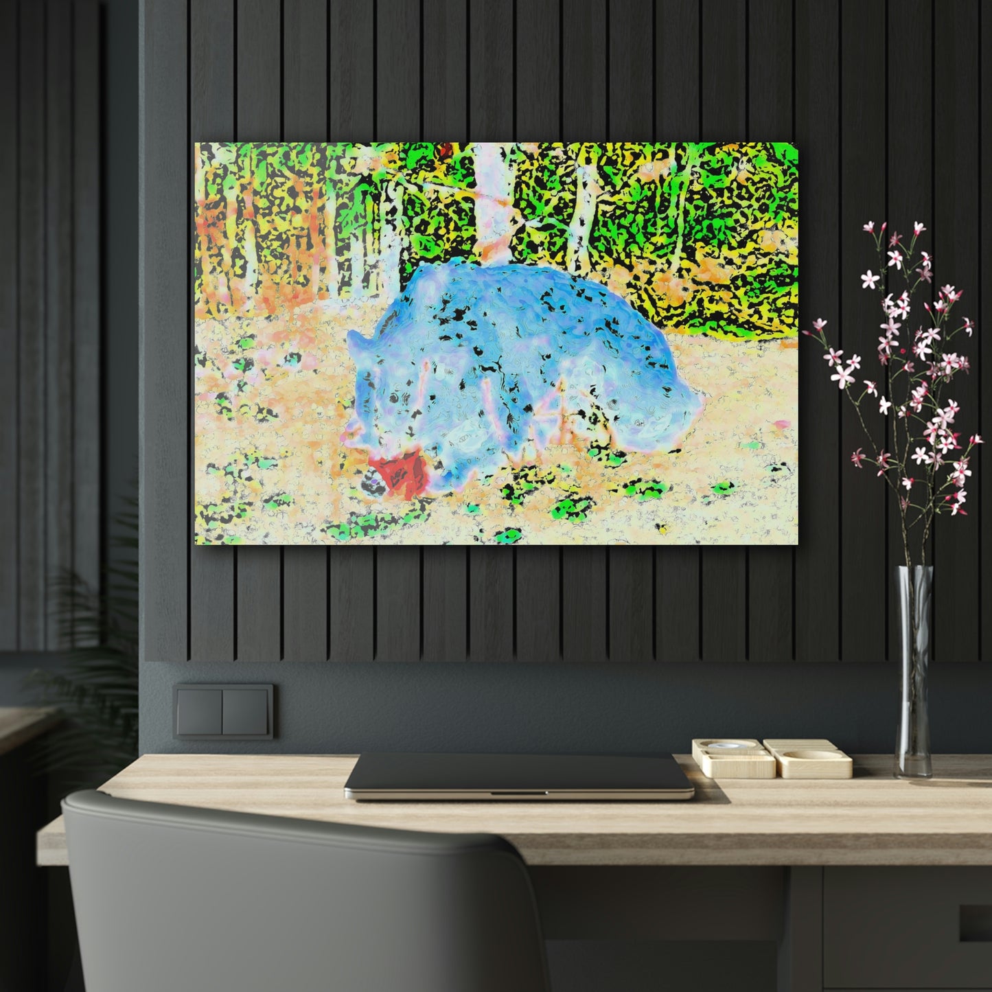 Acrylic Prints ... RCY: "Rhett Creek Yogi ... '500 Lbs Of Autumn Season Hunger' ..."  ... September 2022 ... Central Idaho ... Original Works ...