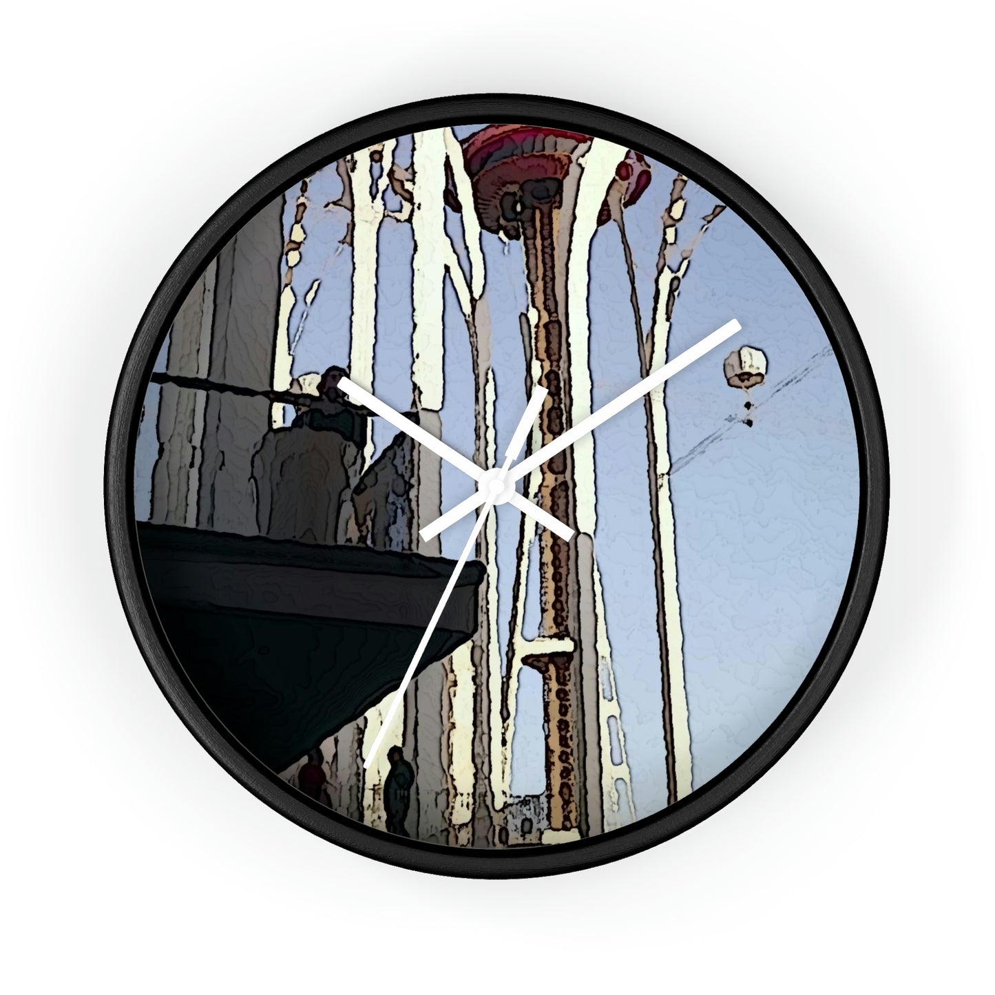 Wall clock ... "Seattle's World Fair ... 'A Family Favourite' ..." Original Works ...
