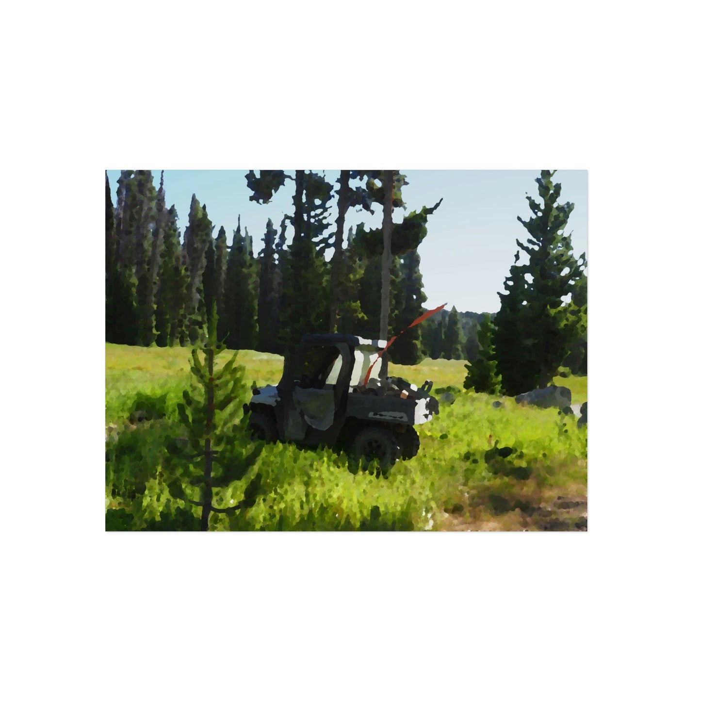Aluminum Composite Panels ... The Magruder Road ... The Magruder Corridor ... Idaho- Montana Road ... "In The Mountains" ... August 2022 ... Original Works ...
