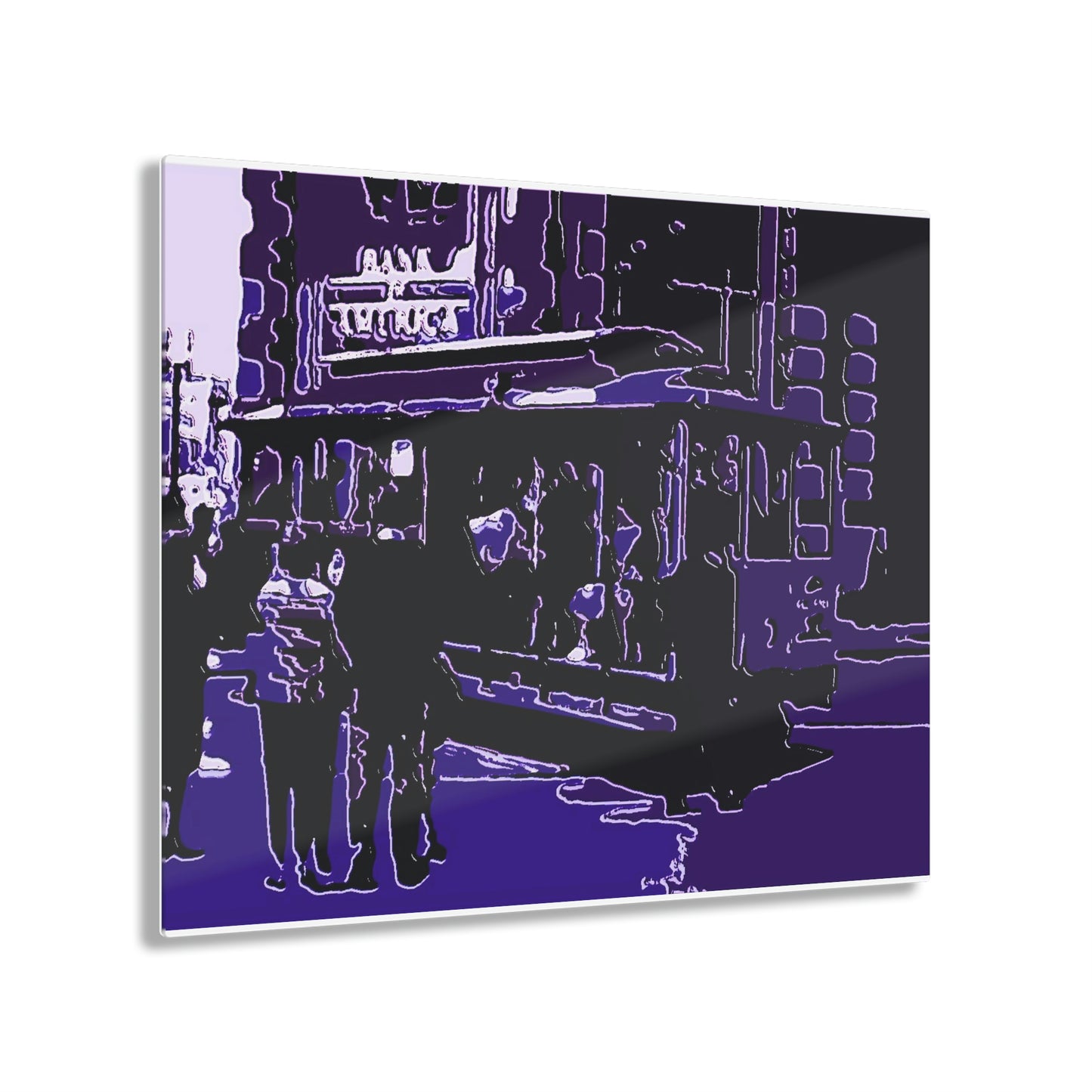 Acrylic Prints ... San Francisco ... 'A Rice-A-Roni-A-San Francisco Treat' ... "A Cable Car Classic" ... Family Archives: 1973 ... Original Works ...