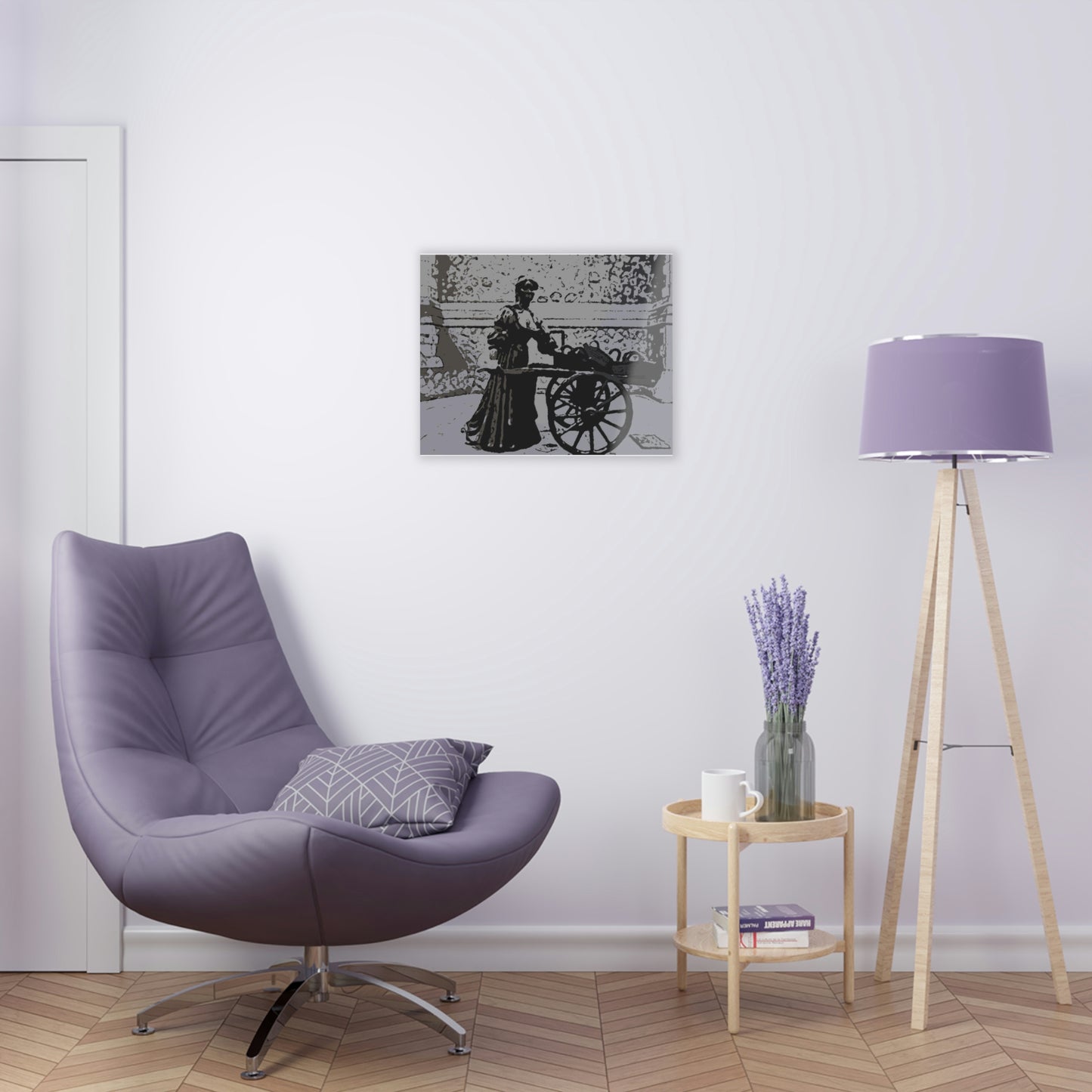 Acrylic Prints ... Dublin's "Molly Malone Along Grafton Street" ... Cryin' Cockels & Muscles Alive-Alive-Oh ... Circa 2003 ... Original Works ...