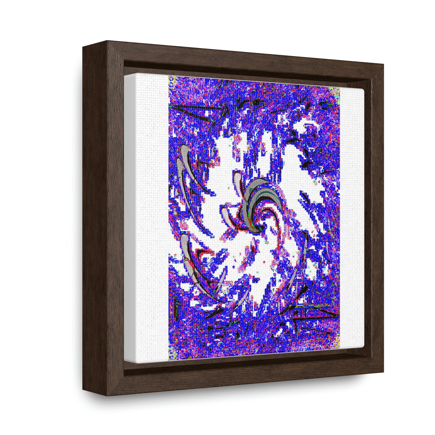 Gallery Canvas Wraps, Square Frame ... "Waning Moon" ... Central Idaho ... October 2022 ... Rendering Time: 22 Hours ... Original Works ...