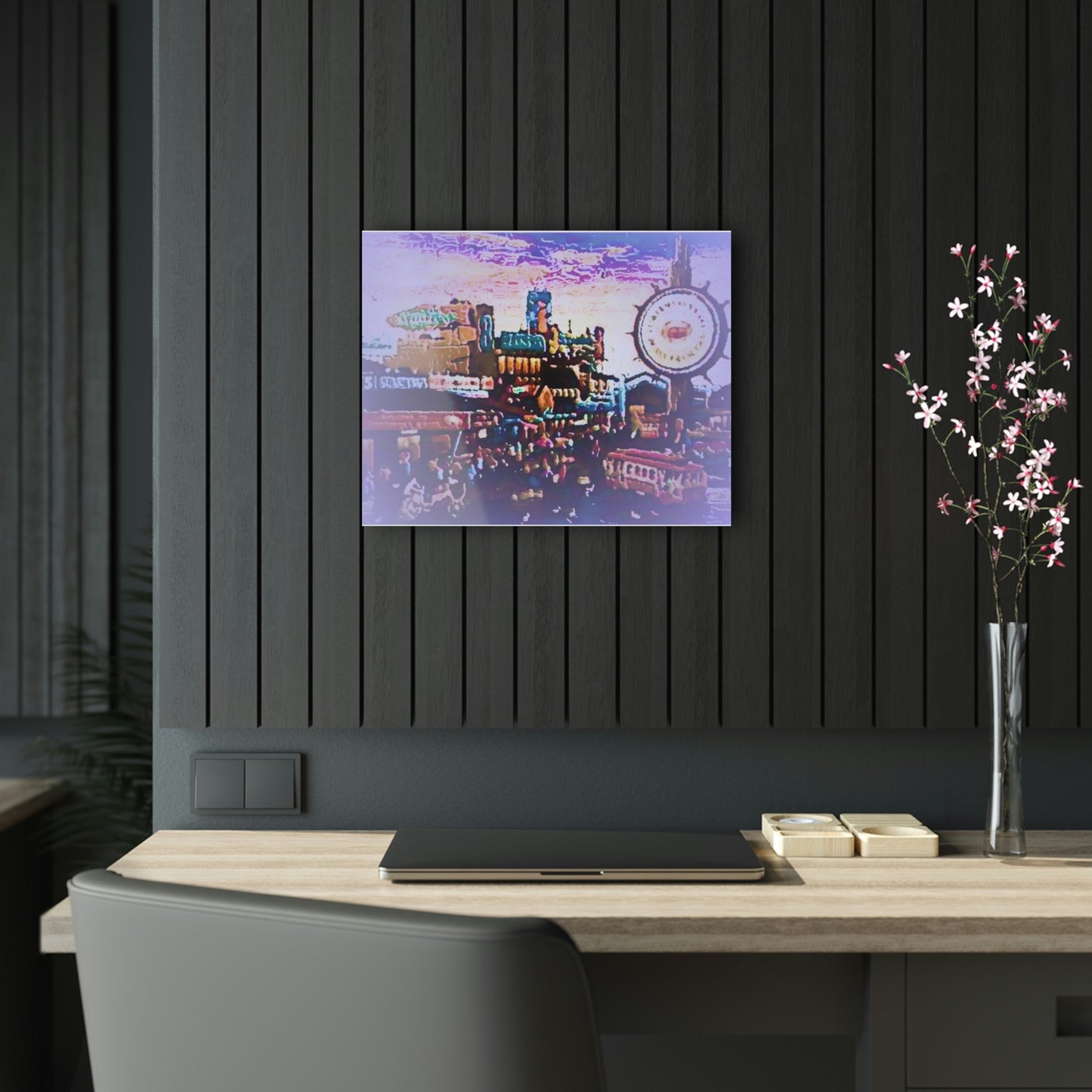 Acrylic Prints ... "No.9 Fishermen's Grotto - Fishermen's Wharf, SF, California" ... Family Archives: 1970's ... Original Works ...