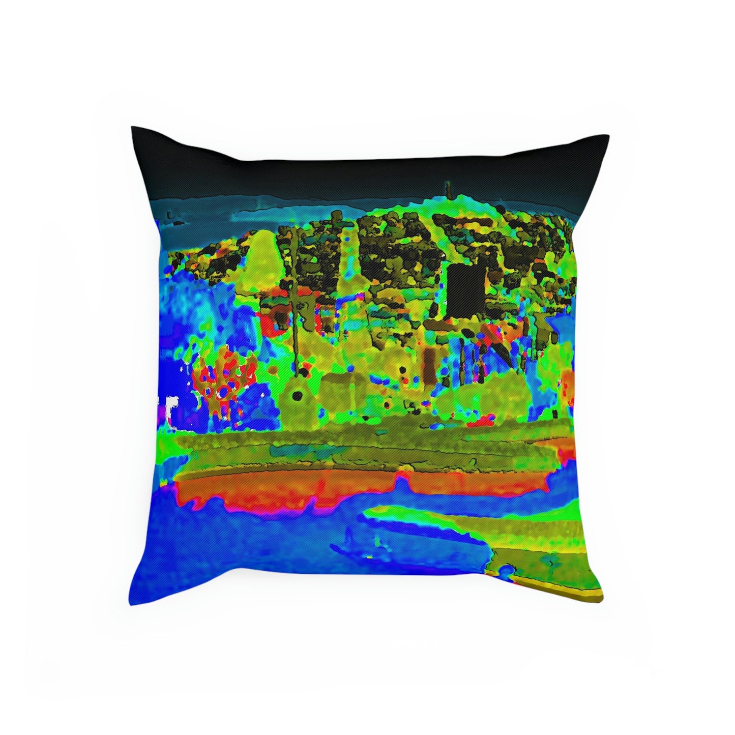Cushion ..."Lombard Street San Francisco, CA, USA" ... Family Archives 1970's ... Original Works ...