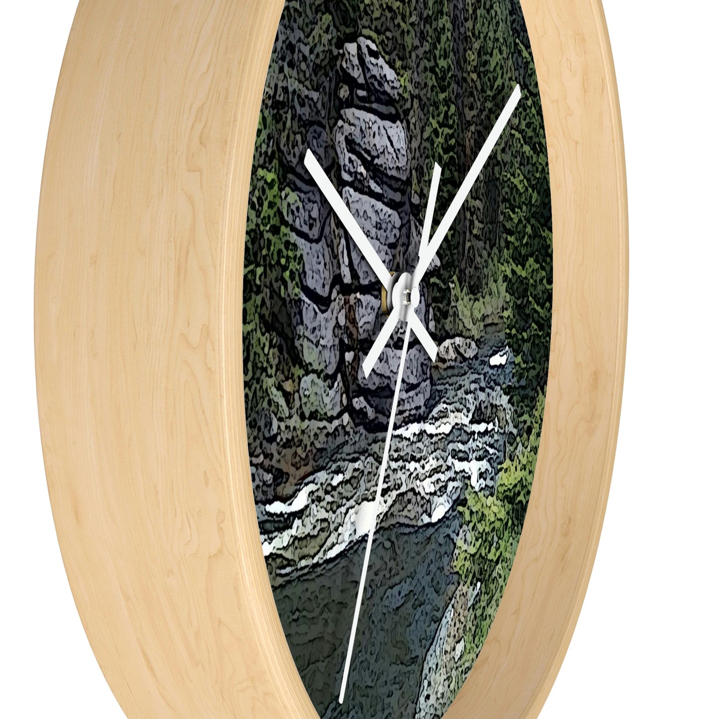 Wall clock ...  "I Am Innocent" ... Tricky-Dick Immortalized ... Nixon Rock: Along The River ... Central Idaho, Summer 2020 ... Original Works ...