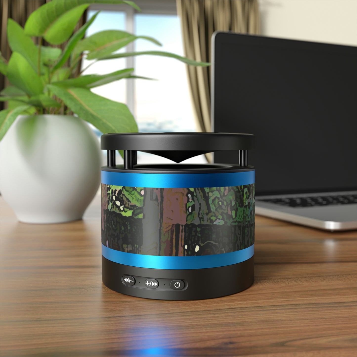 Metal Bluetooth Speaker and Wireless Charging Pad ...  Lanai & Rocking Chairs At: 'The Pink Palace' ... The Royal Hawai'ian ... Honolulu, HI ... '27Oct2014' ... Original Works ...