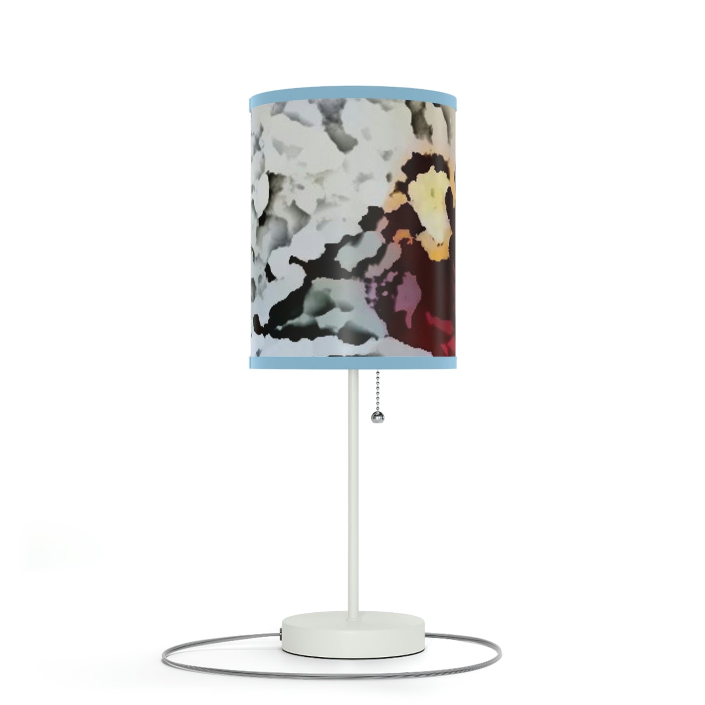 Lamp on a Stand, US|CA plug ... "A Friendly Flower" ... Pointsettia 'Pointing' ... Original Works ... (Supplied Photograph) ...