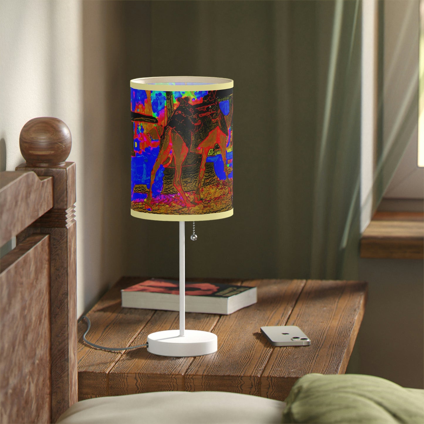 Lamp on a Stand, US|CA plug ... "Truckin'-Up-To-Buffalo ... 'Oops - Wrong Country' ... Truckin'-Up-To-New Delll -'E' ... " ... (Delhi, India) ... 5July2007. Original Works ...