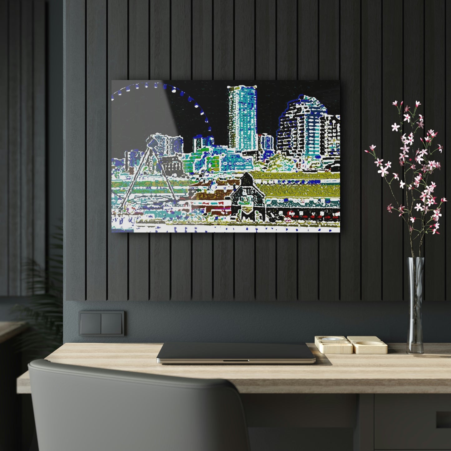 Acrylic Prints ... That Classic Wheel ... 'Seattle's Wheel' ... & An Old Classic Waterside Vendors ...  'Family Archives' ... Original Works ...