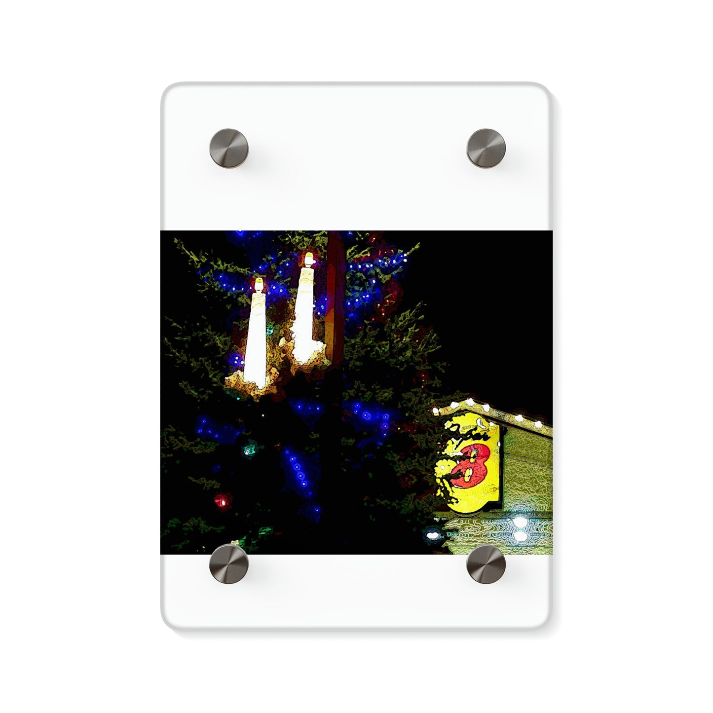 Acrylic Wall Art Panels ... A Very Nice Super-8 'On The Praire' ... Grangeville, Idaho ... Jan23 ... Original Works ...