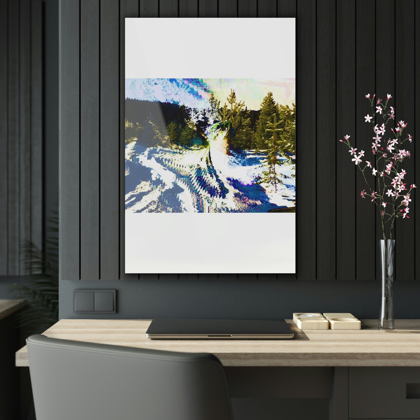 Acrylic Prints ... "No Time 'Like-Air-Time' ..." ... A True Master At His Craft ... December 2022, Rhett Creek, Idaho ... Original Works ...