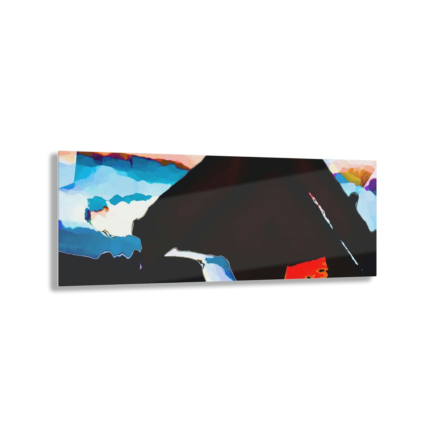 Acrylic Prints ... After An Intense Snow Storm ... 'Digging Out' ... A Vehicle & Cabin "In The Mountains" ... March 2023 ... Original Works ...