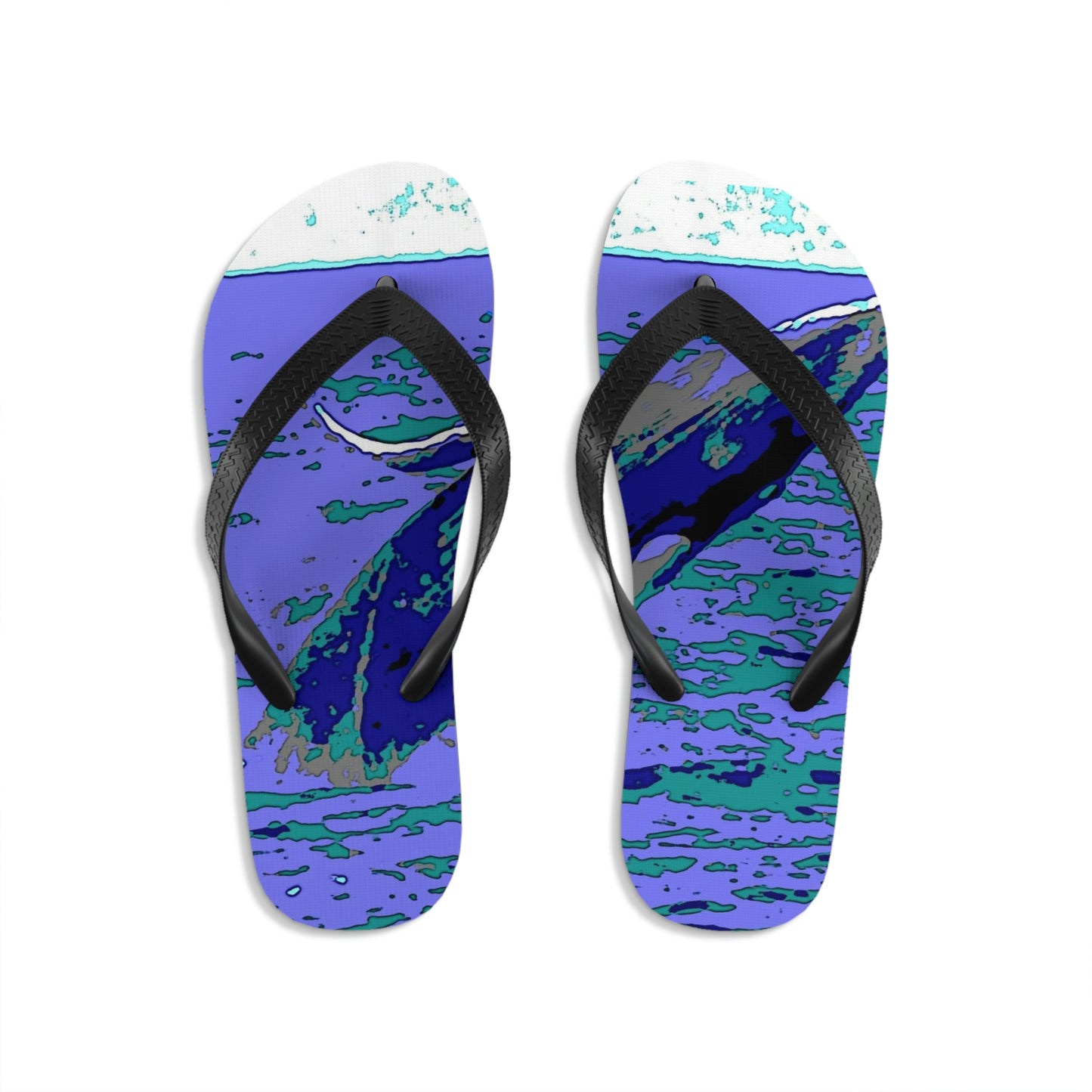 Unisex Flip-Flops ... Baby Humpback Breaching ... Maui, HI: April 2022 ... "Family Archives: KPH" ... Original Works ...
