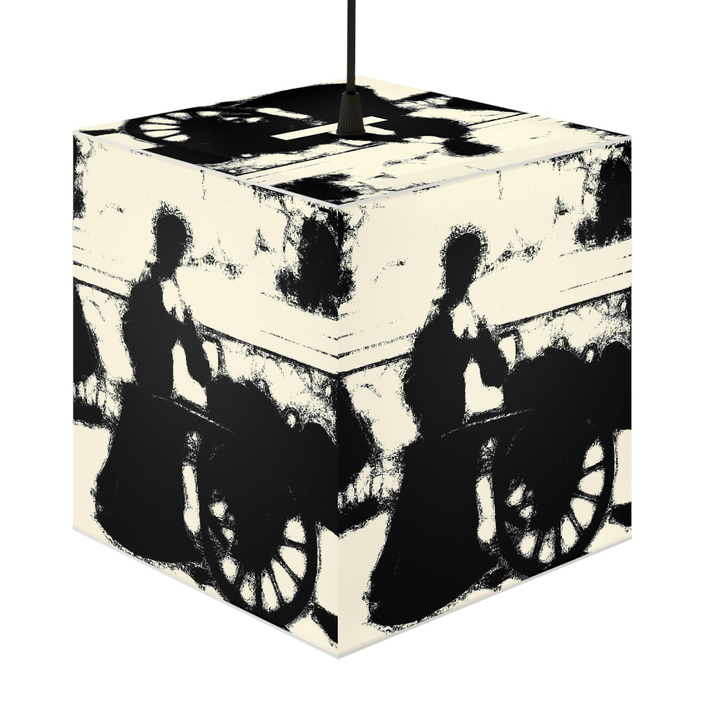 Light Cube Lamp ... Dublin's "Molly Malone Along Grafton Street" ... Cryin' Cockels & Muscles Alive-Alive-Oh ... Circa 2003 ... Original Works ...