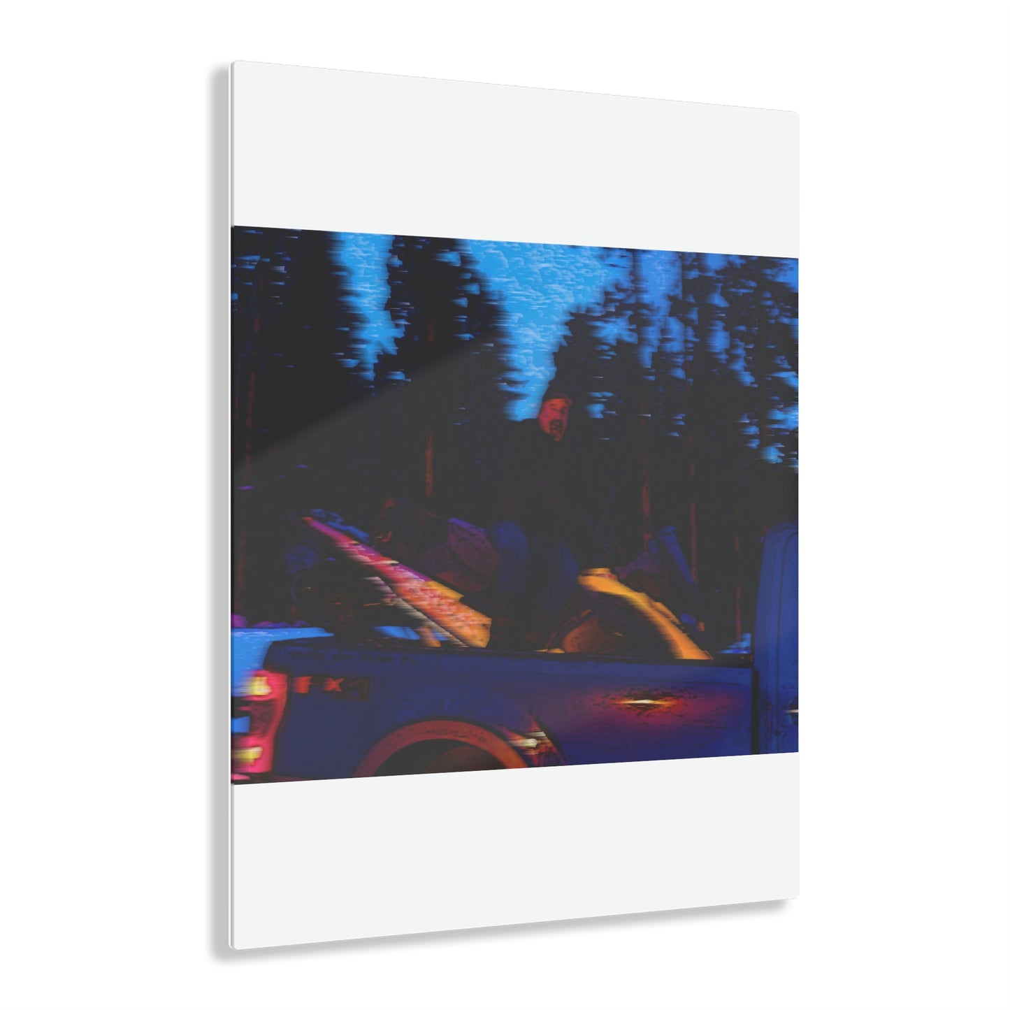 Acrylic Prints ... Two Modes Of Winter Transportation ... "Which One To Drive Next?" ... Choices-Choices-Choices ... Circa 4Jan23 ... Original Works ...